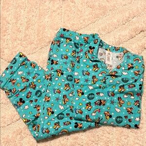 Disney Mickey & Friends Print Pajamas